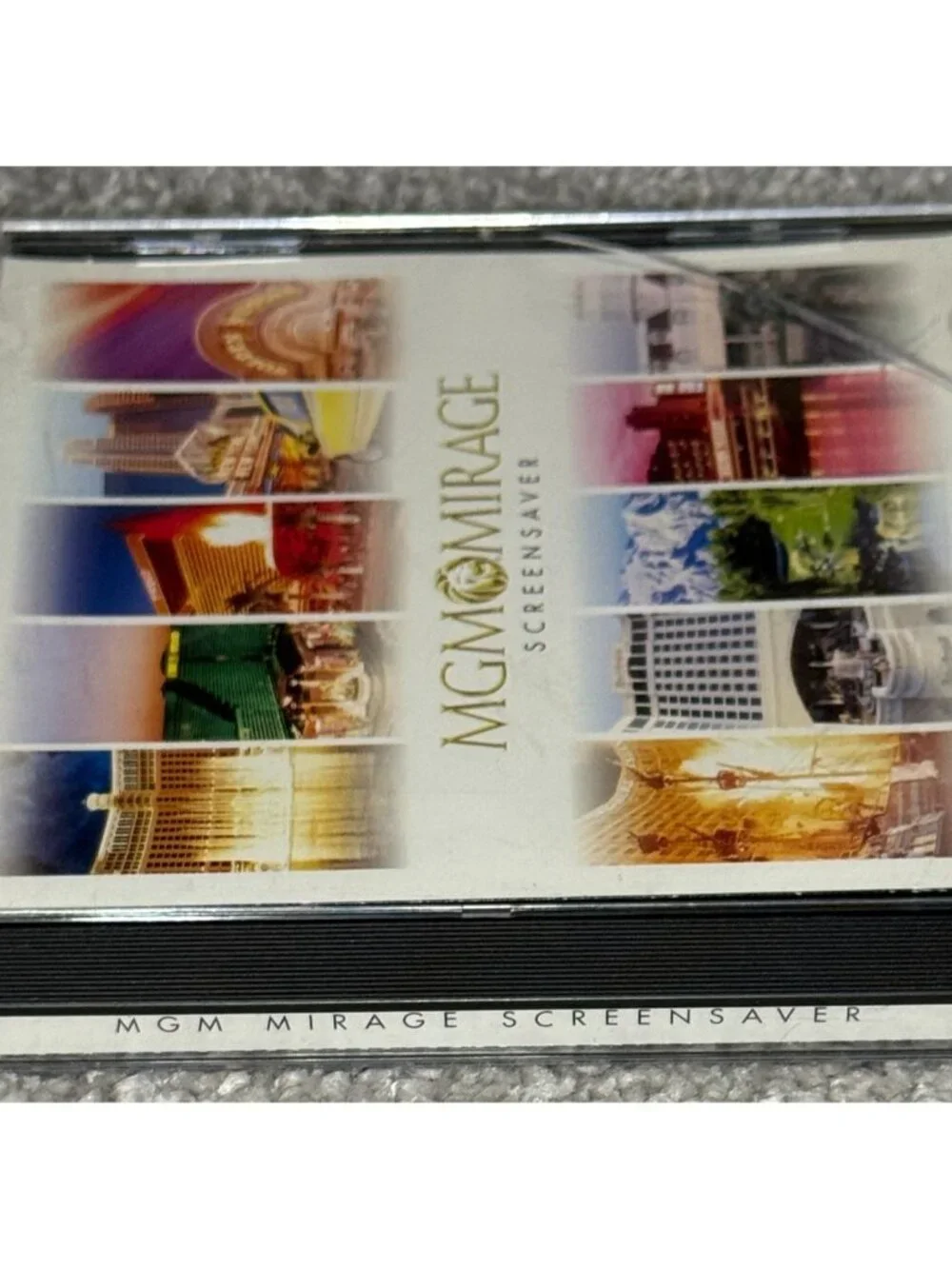 MGM Mirage Screensaver Windows PC Software (2001) Grand Bellagio Treasure Island